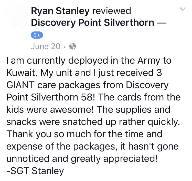 Ryan Stanley Review of Discovery Point Silverthorn