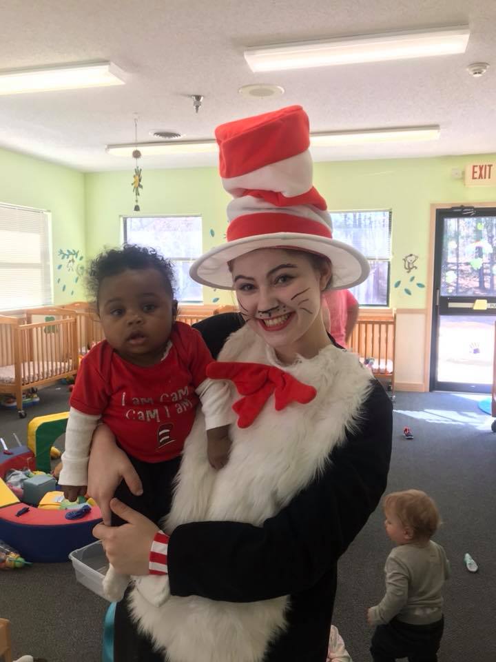 Dr. Seuss, NEA, Read Across America, reading, childcare, child care, children, Cat in the Hat, The Lorax, Fox in Sox, daycare, preschool, early education, Thing 1 and Thing 2, Green Eggs and Ham